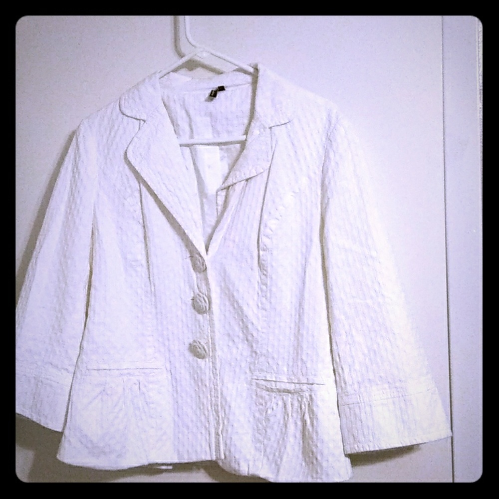 White Blazer
